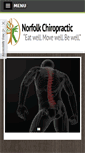 Mobile Screenshot of norfolkchiropractic.com